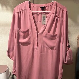 Torrid Women's Pink Blouse